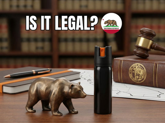 Is Pepper Spray Legal in California? The Complete 2026 Guide - The Atomic Bear