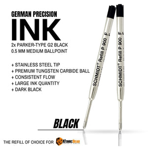 Schmidt P900 Medium Black - 2 Pack