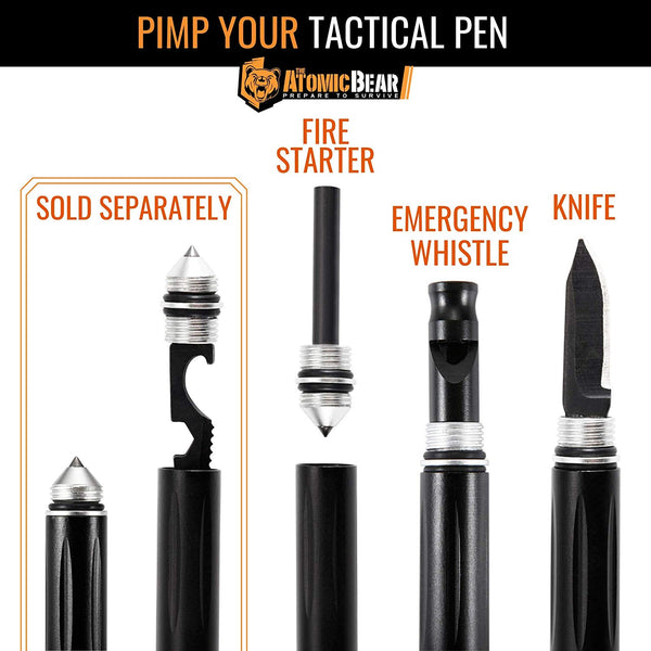 MTP6 Tactical Pen Accessories - Kit | The Atomic Bear