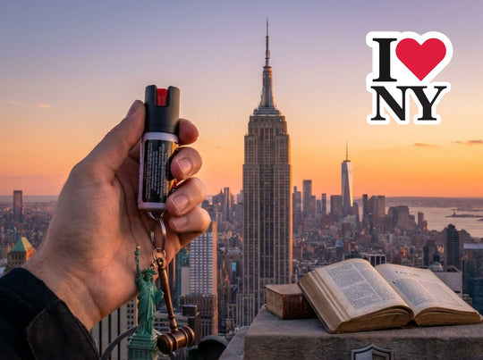 Is Pepper Spray Legal in NYC? What You Need to Know (2026) - The Atomic Bear