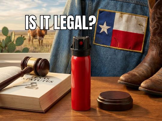 Is Pepper Spray Legal in Texas? What You Need to Know in 2026 - The Atomic Bear