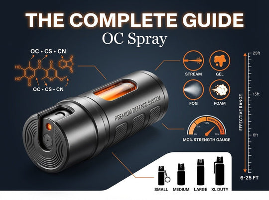 What is OC Spray? The Complete Guide to Pepper Spray Types - The Atomic Bear