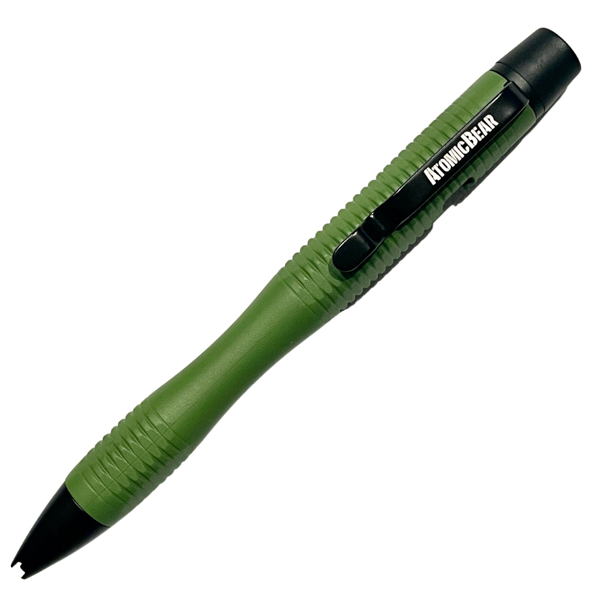  The Atomic Bear Stealth Pen Pro - Bolígrafo táctico para  defensa personal, bolígrafo de supervivencia de escritura mejorada con  rompecristales para escapar y defender, entrenamiento adicional para :  Productos de Oficina