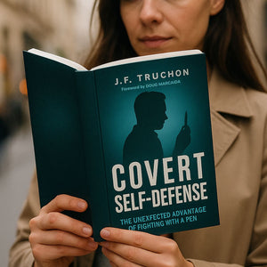 Covert Self-Defense - The Unexpected Advantage of Fighting with a Pen - PREORDER FOR JUST $12.50 - PAY ONLY $2 NOW -  FREE SHIPPING